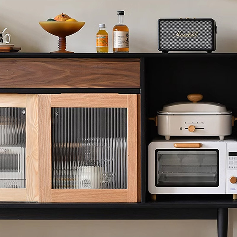 LORENZO North American Side Tea Storage 72.44'' Solid